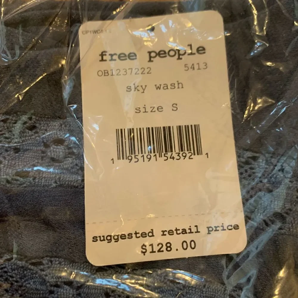 Free People | Rugged Beauty Lace Panel Swing Dress